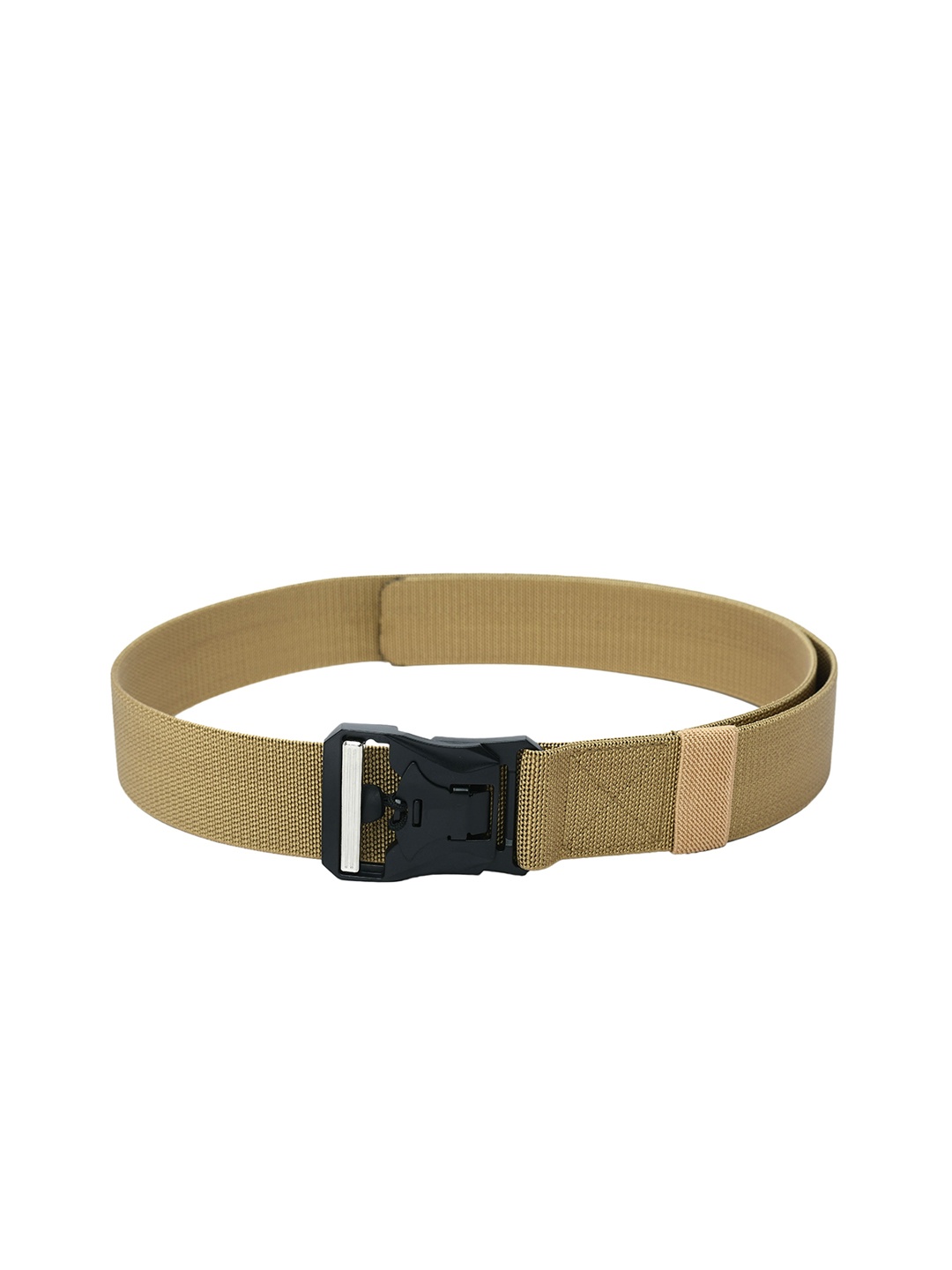 

Kastner Men Khaki Woven Design Belt