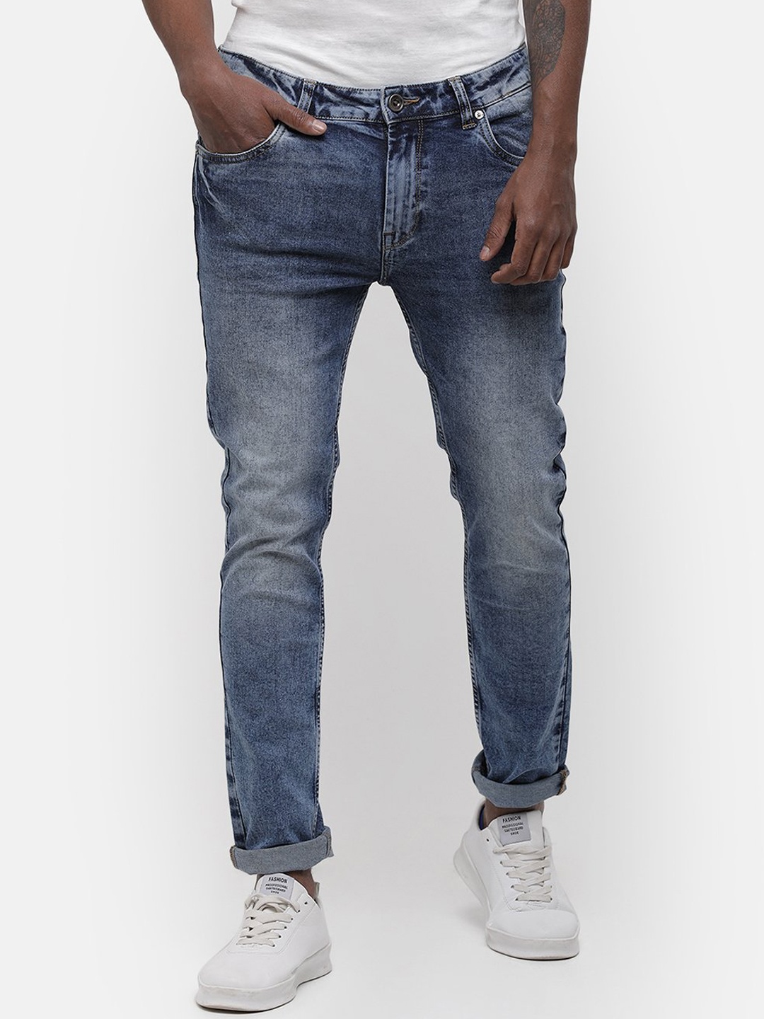 

Voi Jeans Men Blue Skinny Fit Jeans