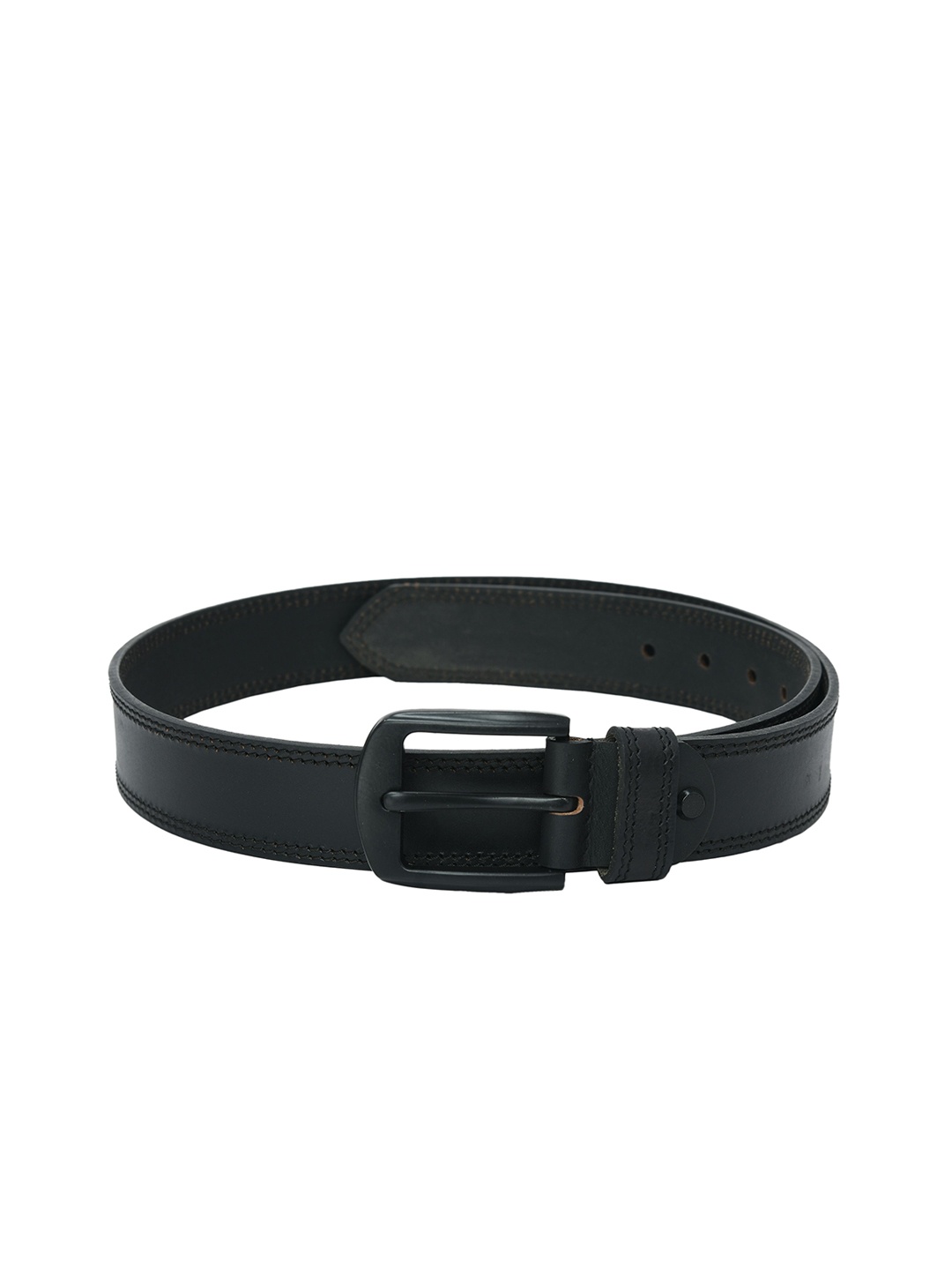

Kastner Men Black Solid Leather Belt