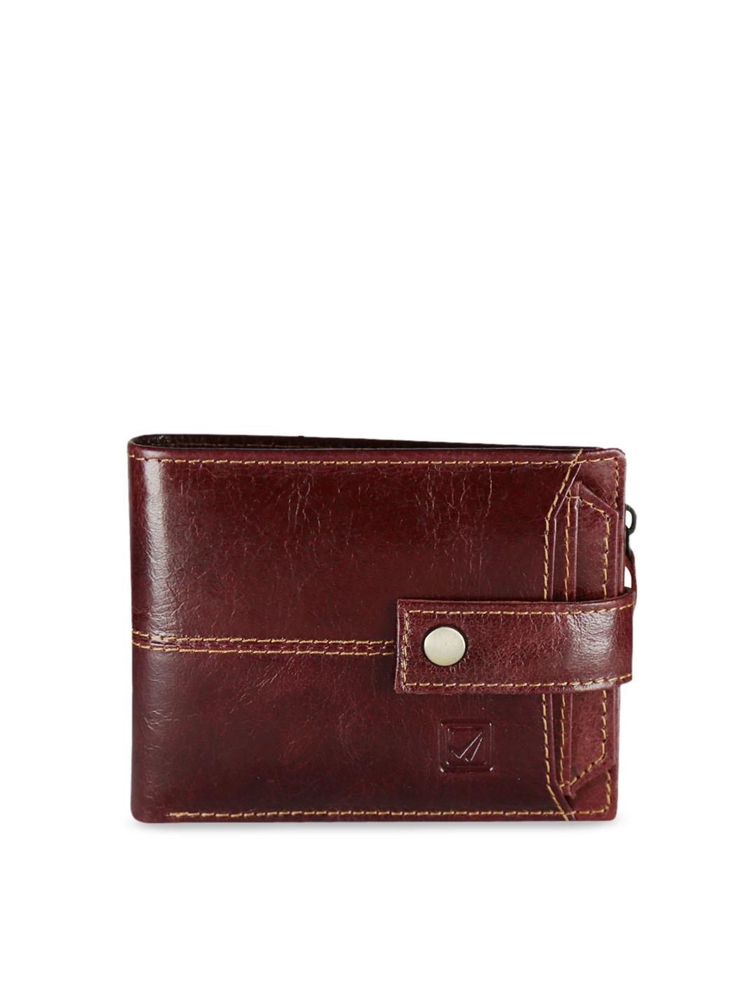

Style SHOES Maroon Solid Wallet
