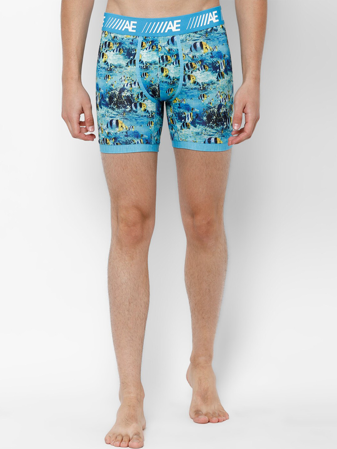 

AEO TROPICAL FISH 6 INCHES COOLING BOXER BRIEF, Blue
