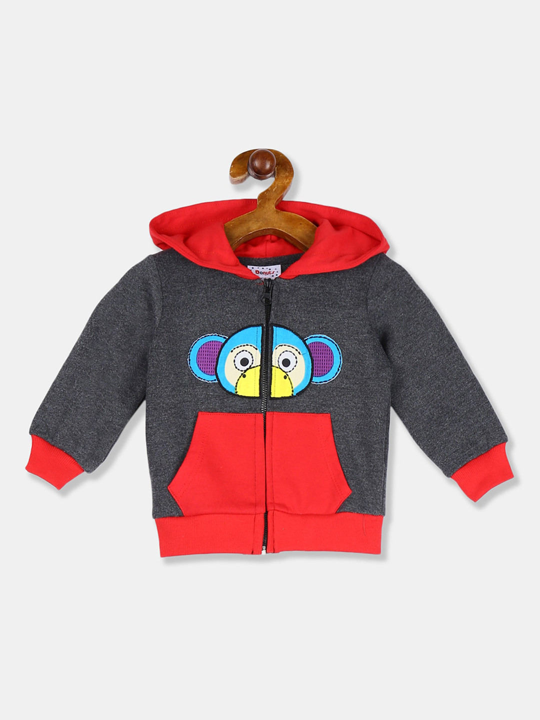 

Donuts Boys Multicoloured Printed Sweatshirt, Multi