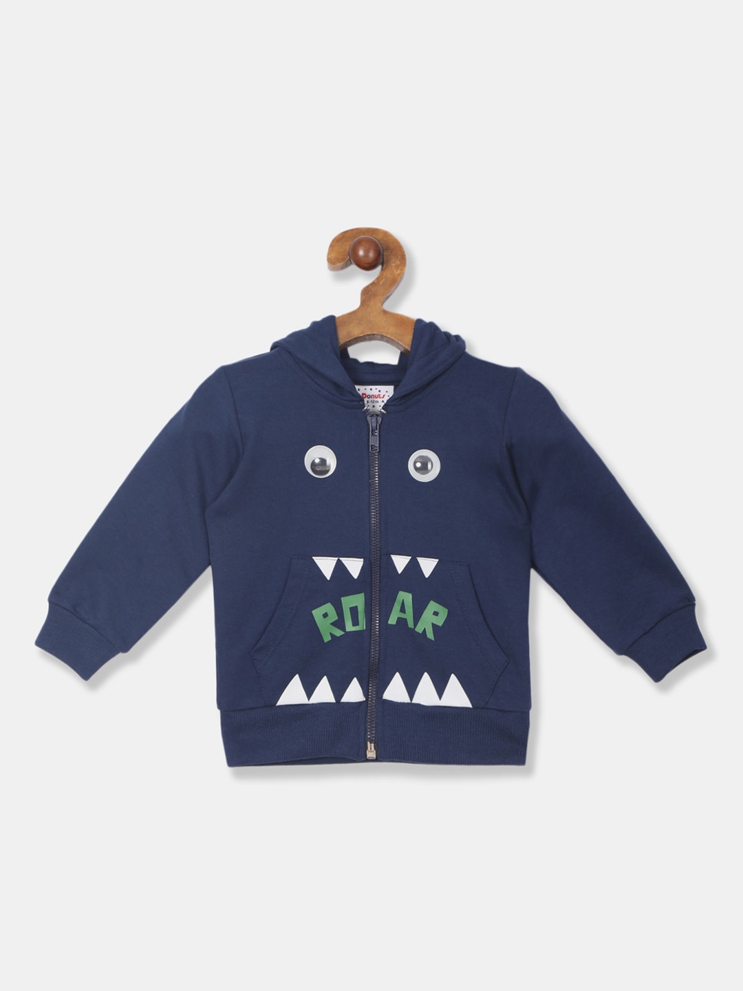 

Donuts Boys Navy Blue Solid Sweatshirt