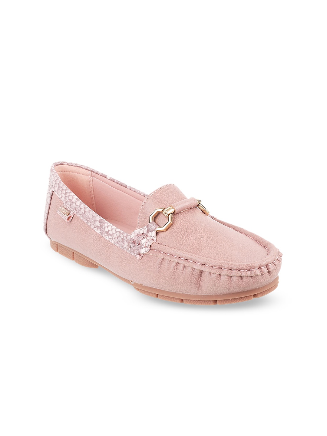 

Mochi Women Pink Solid Ballerinas