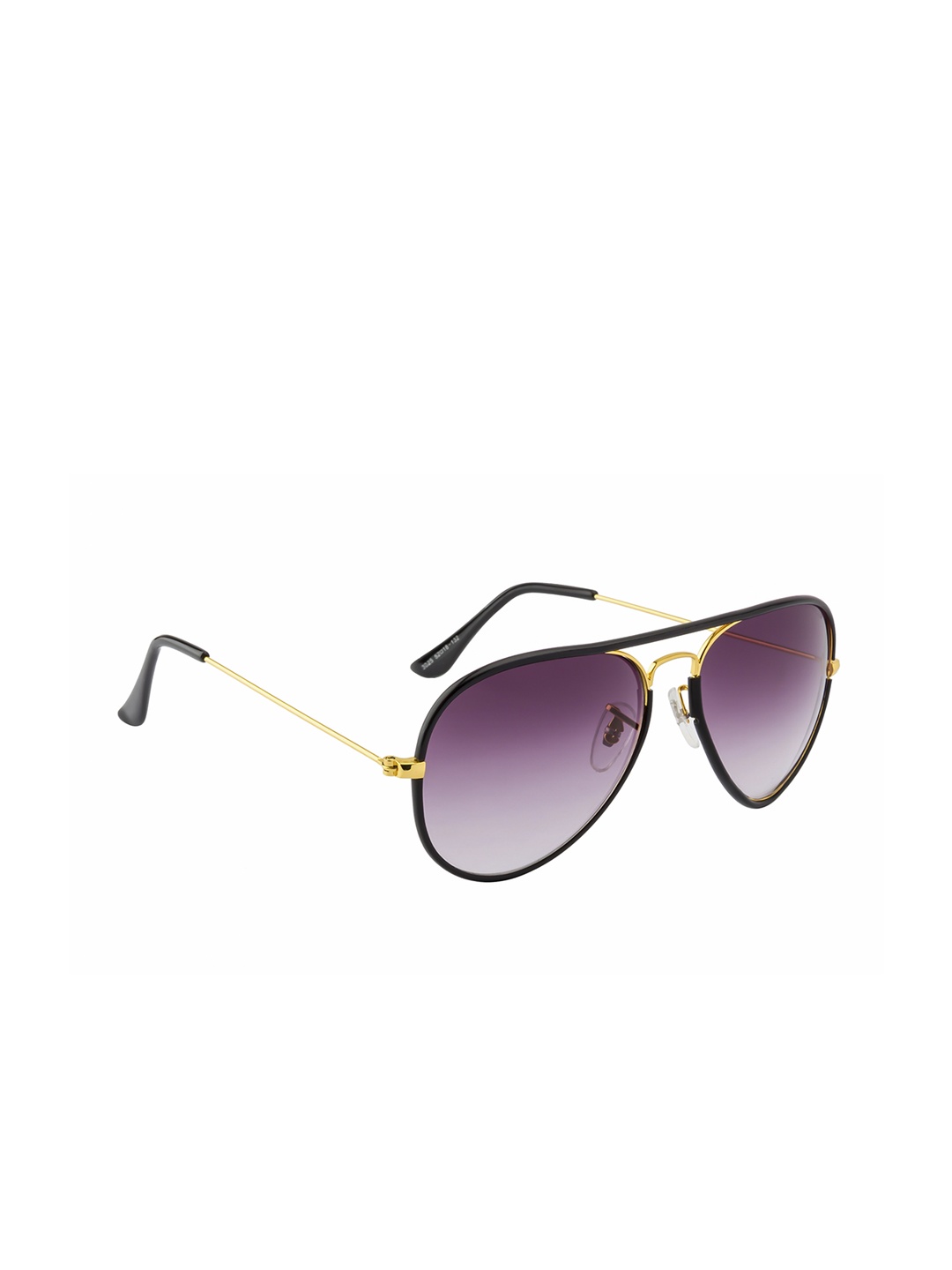 

Ted Smith Unisex Purple Lens Aviator Sunglasses with UV Protected Lens TST-1218S