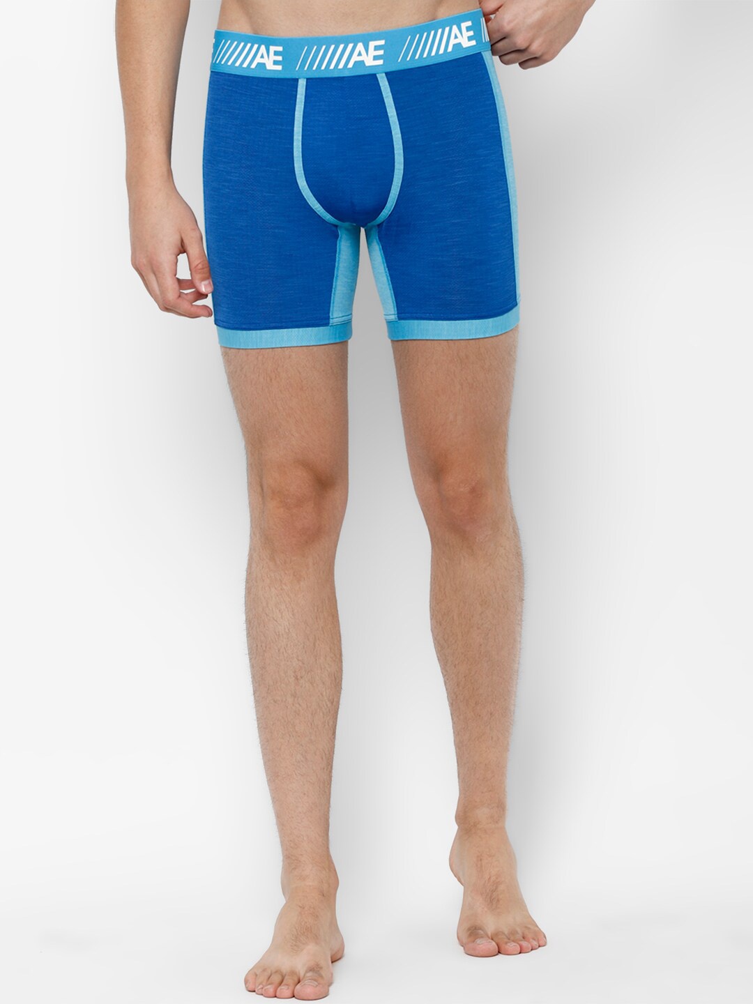 

AMERICAN EAGLE OUTFITTERS Men Blue Solid Briefs WEA0231981402