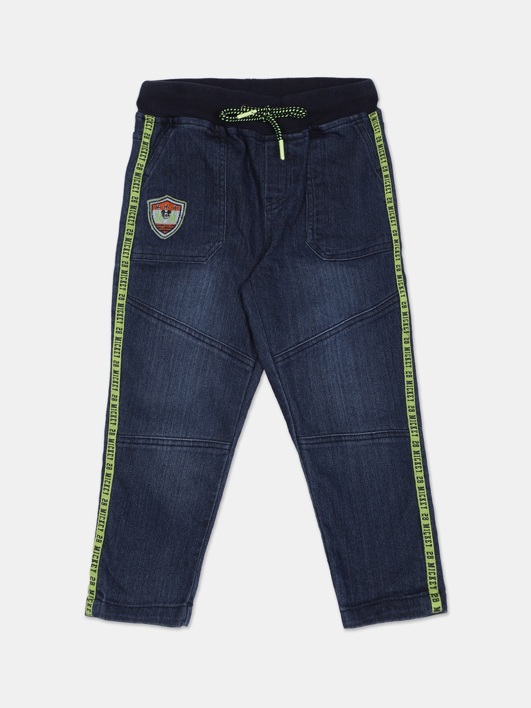 

Colt Boys Blue Regular Fit Mid-Rise Clean Look Jeans