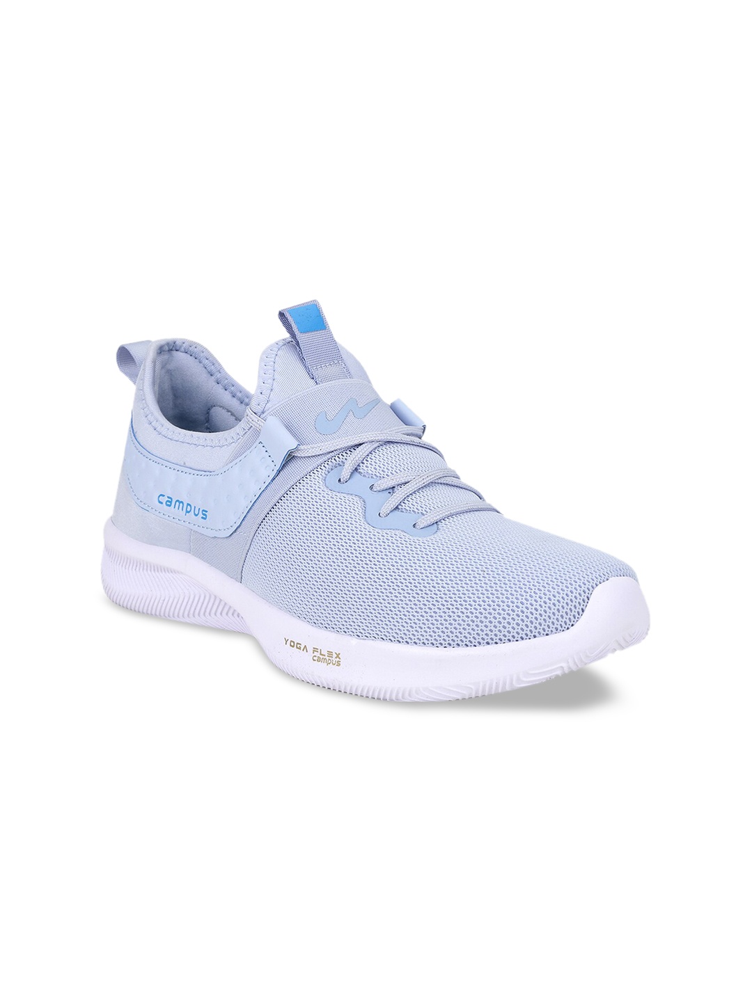 

Campus Women Blue Mesh Running Shoes