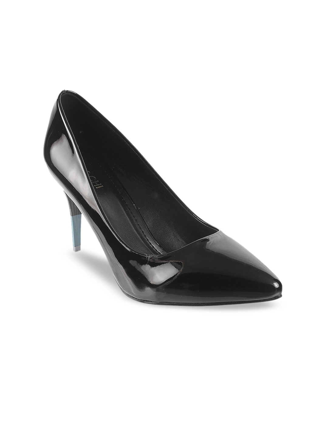 

Mochi Women Black Solid Pumps