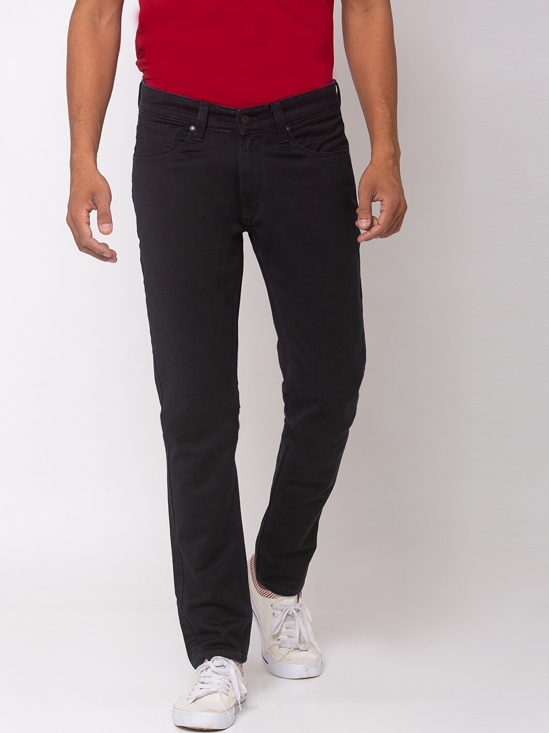 

SPYKAR Men Blue Skinny Fit Low-Rise Clean Look Jeans