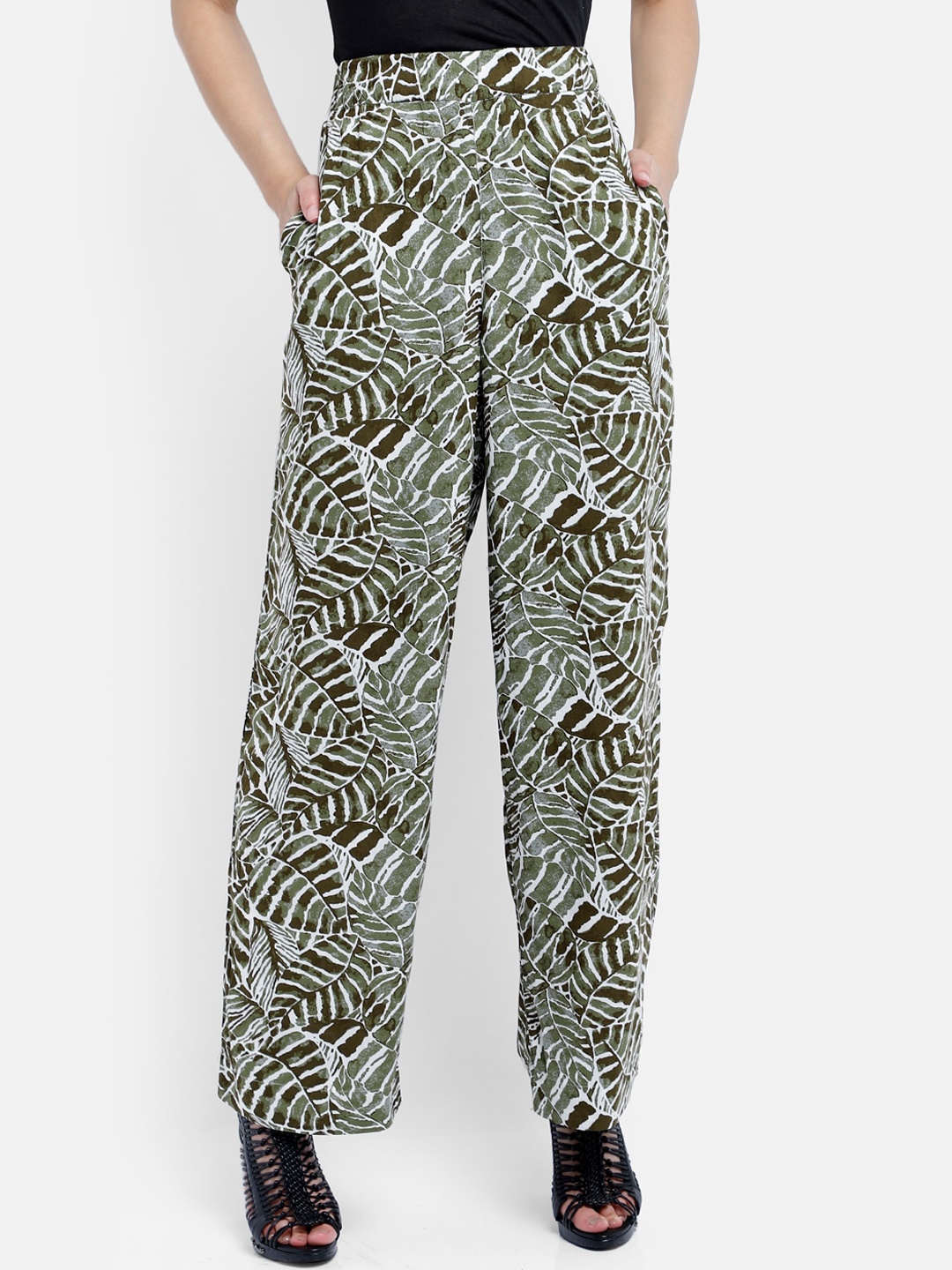 

Aditi Wasan Women Green Printed