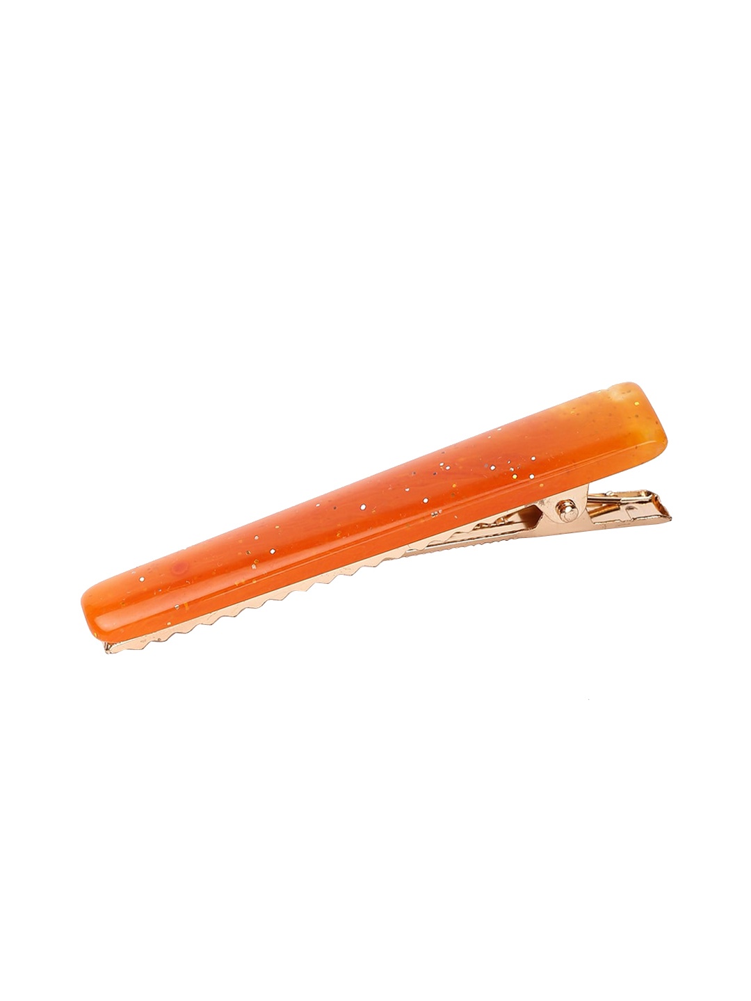 

FOREVER 21 Orange Embellished French Barrette