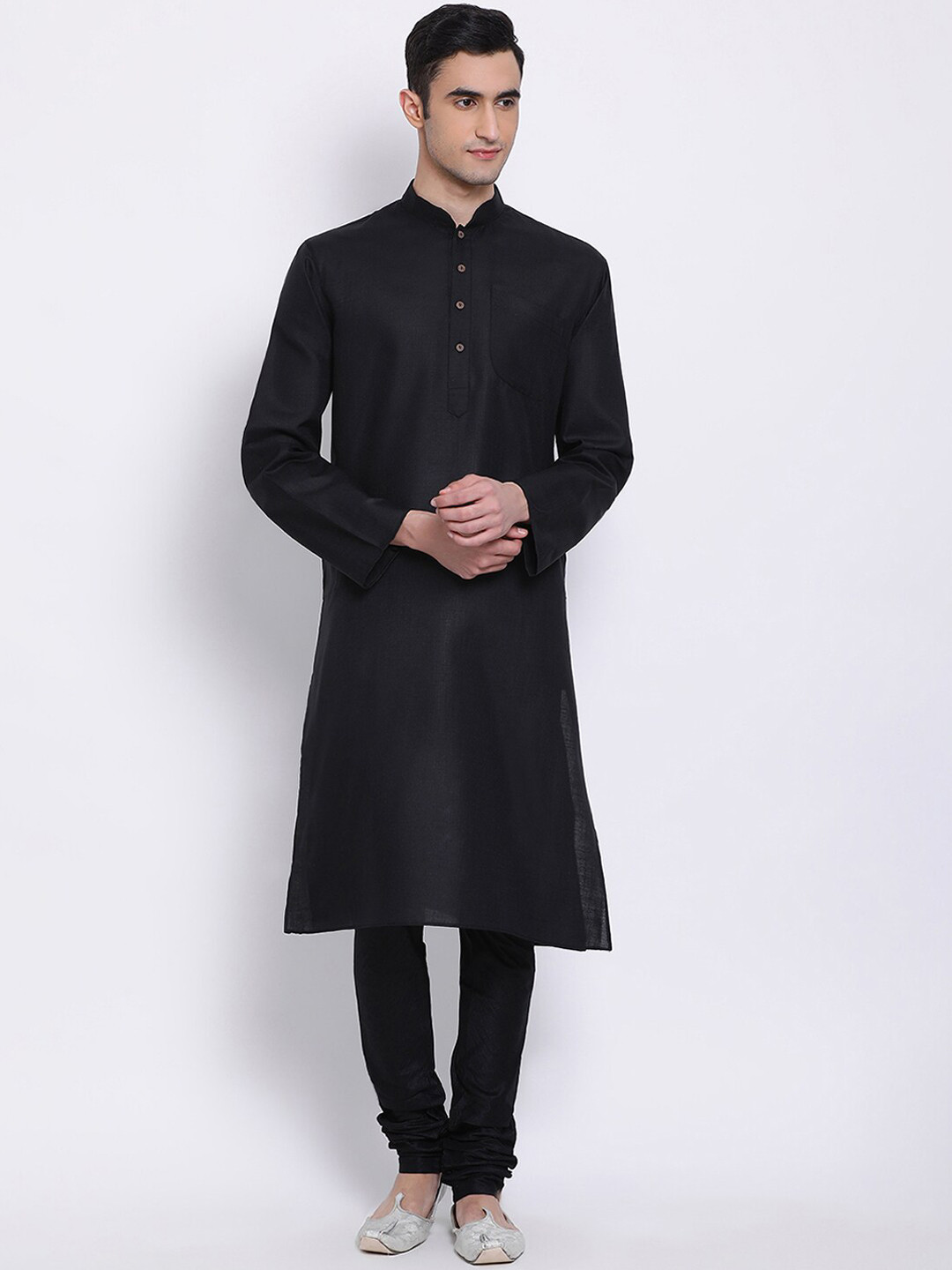 

Sanwara Men Black Kurta