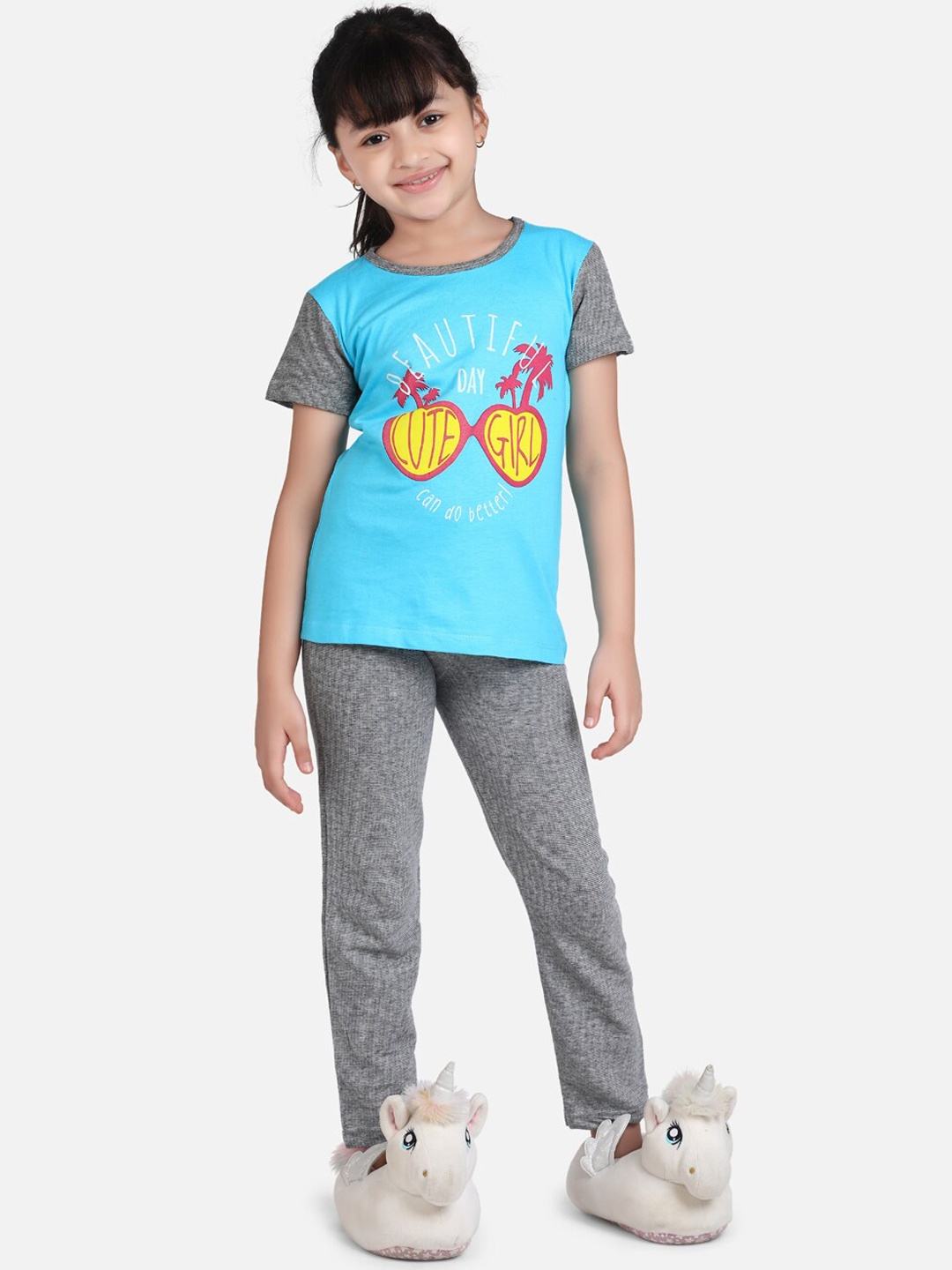 StyleStone Girls Blue Graphic