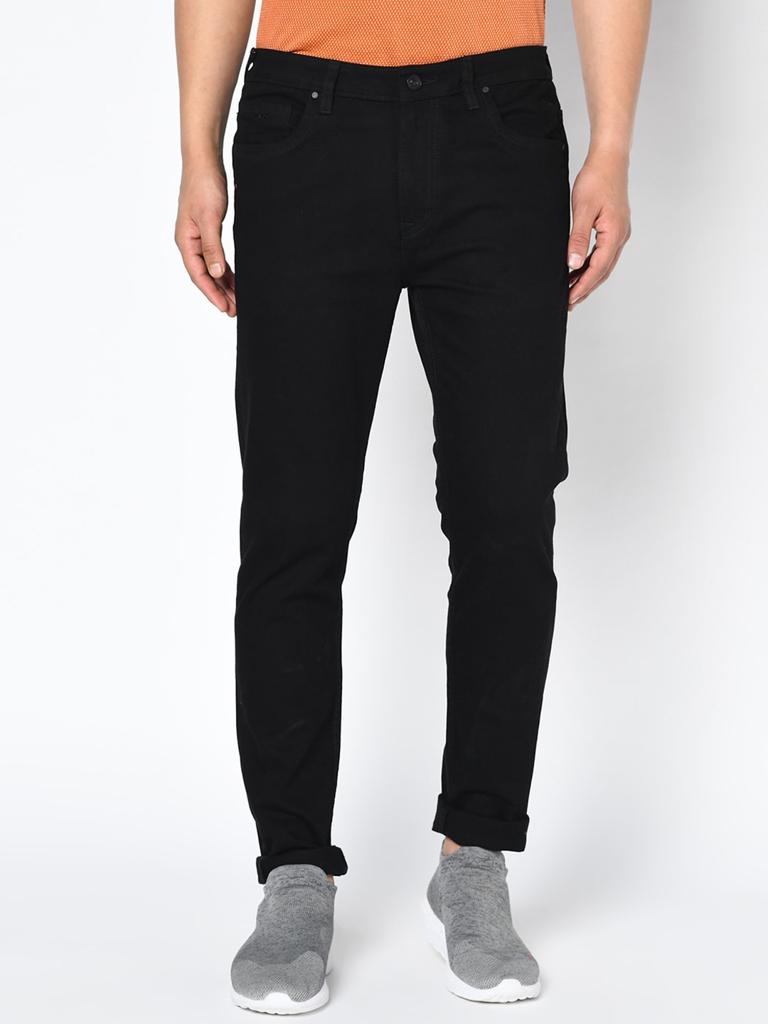 

Blackberrys Men Black Yonk Skinny Fit Low-Rise Clean Look Jeans