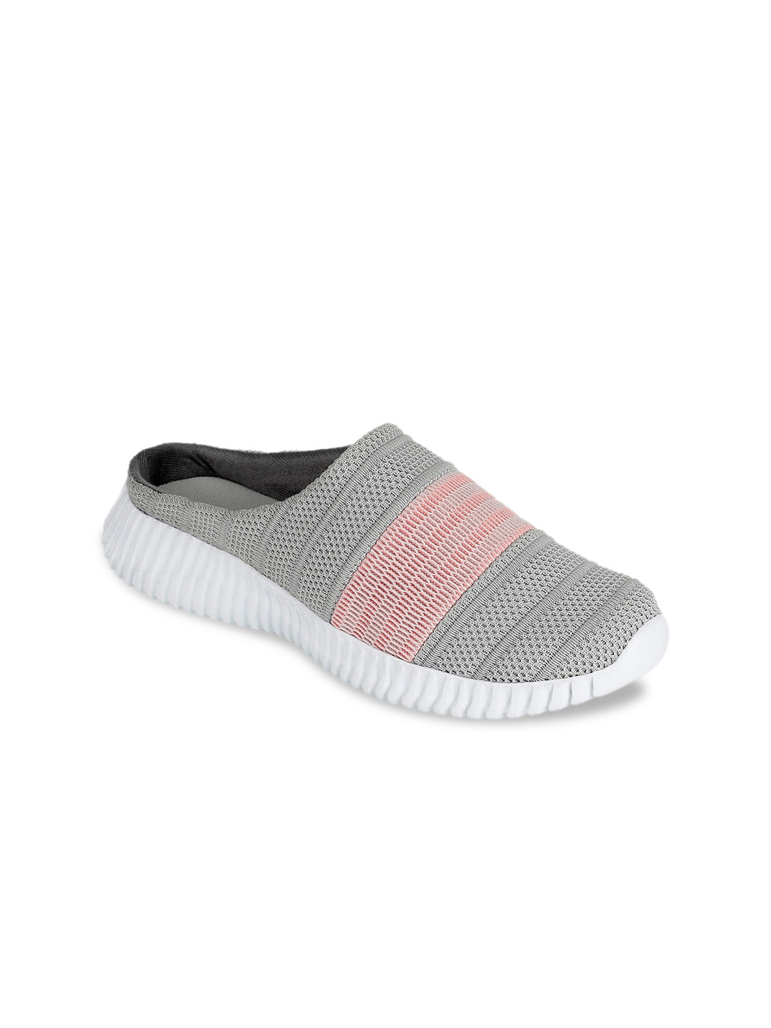 

Yuuki Women Grey Mesh Walking Shoes