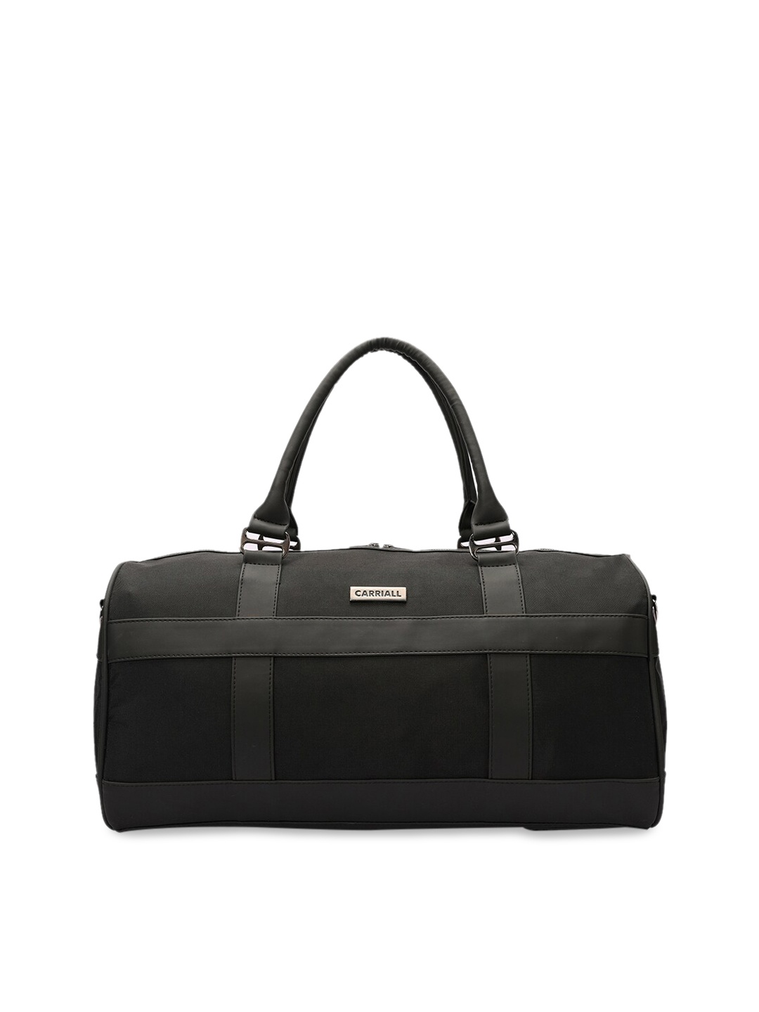 

CARRIALL Unisex Black Solid Medium Duffel Bag