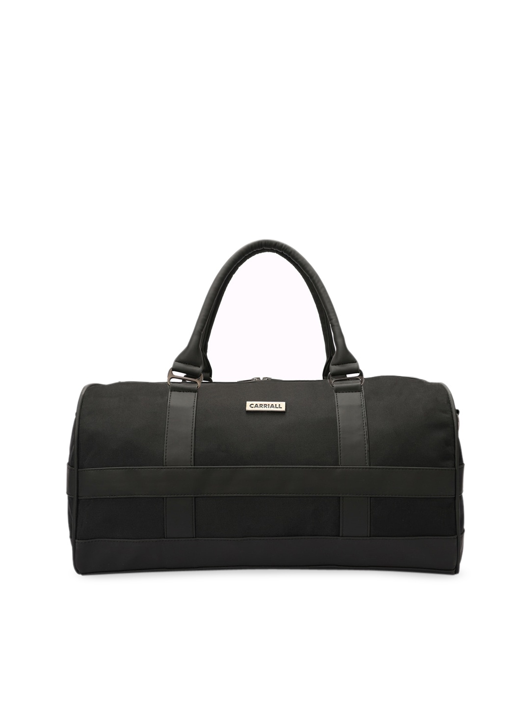 

CARRIALL Unisex Black Solid Medium Duffle Bag