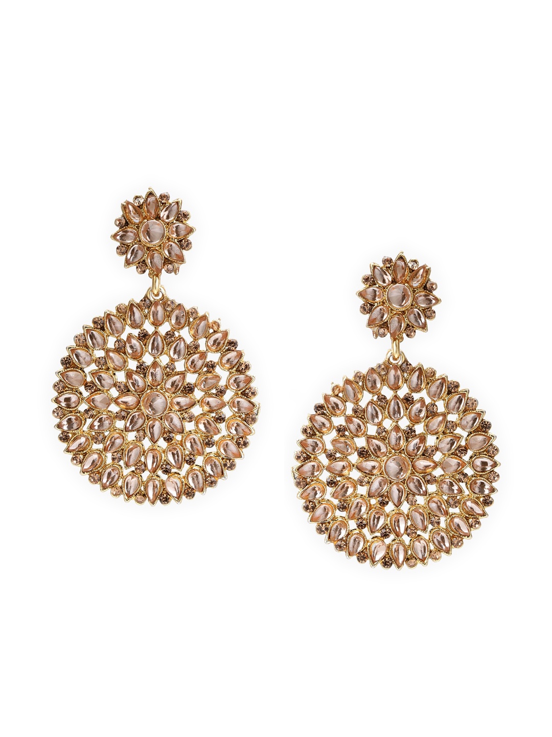

SATCHEL Gold-Toned Contemporary Drop Earrings