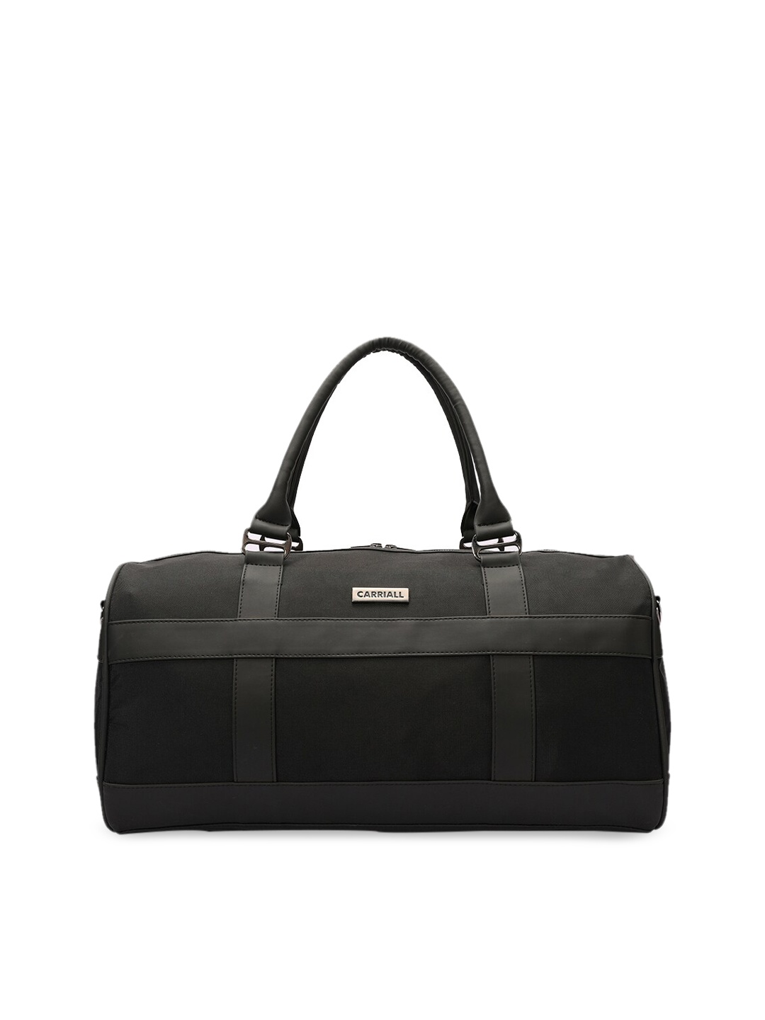

CARRIALL Unisex Black Solid Small Duffle Bag