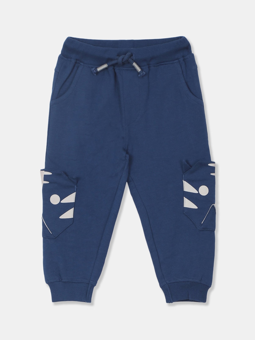 

Donuts Boys Navy Blue Solid Joggers