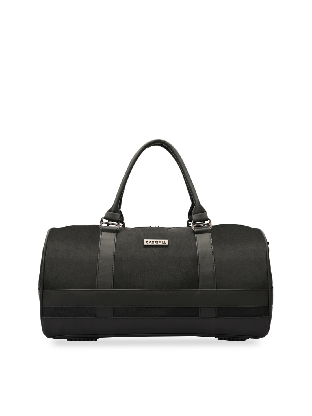 

CARRIALL Unisex Black Solid Astute Duffle Bag