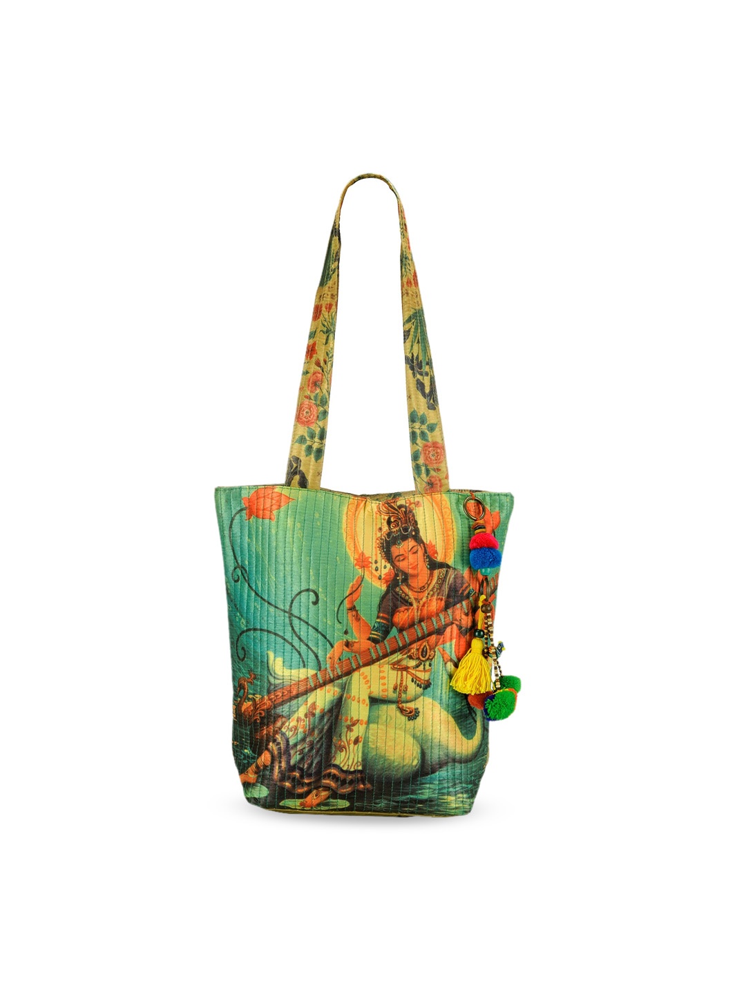 

The House of Tara Multicoloured Printed Tote Bag, Multi