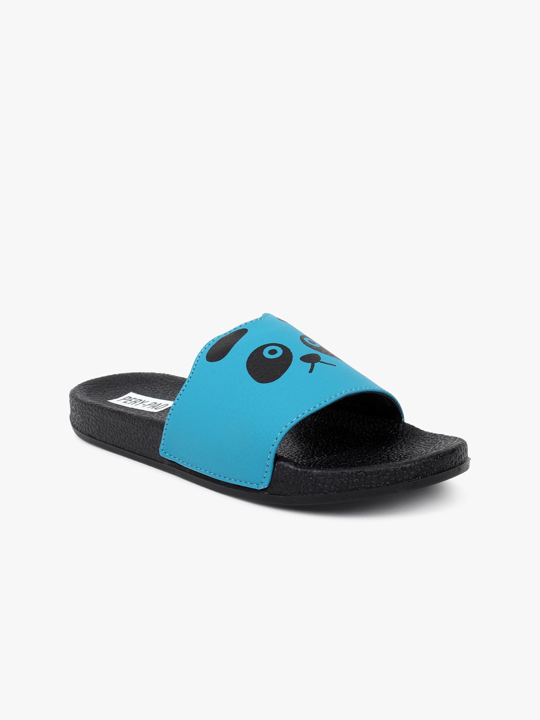 

PERY PAO Women Blue Printed Sliders