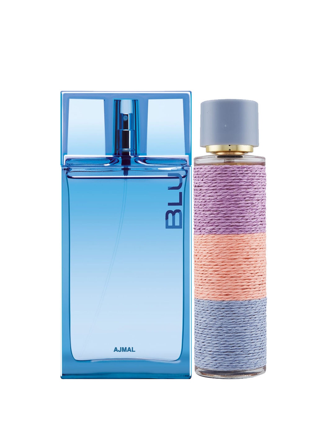 

Ajmal Unisex Set of 2 BluHomme EDP&Deucefemme EDP, Multi