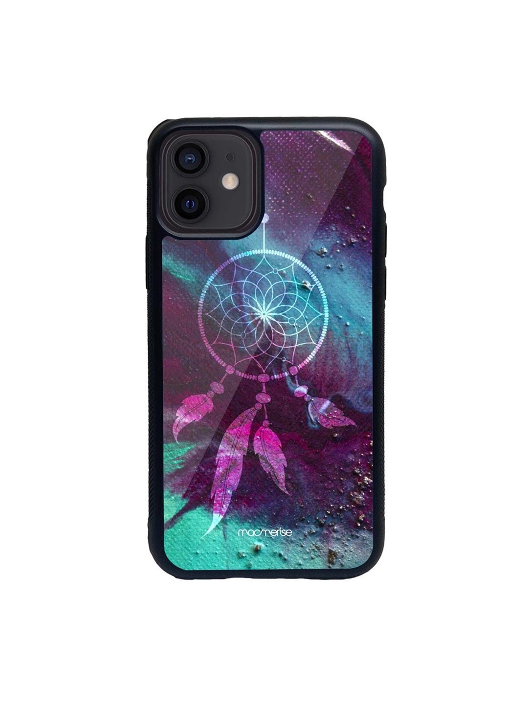 

macmerise Blue & Purple Dream Catcher Glass iPhone 12 Phone Case