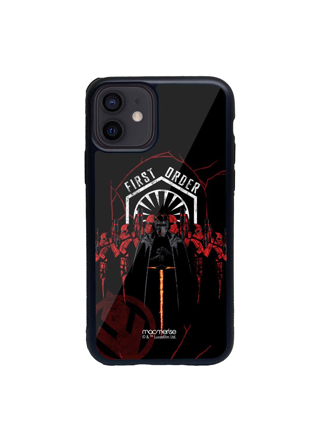 

macmerise Black & Red First Order iPhone 12 Back Case