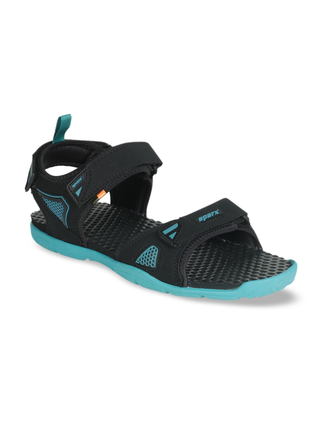 

Sparx Men Black & Blue Sports Sandals