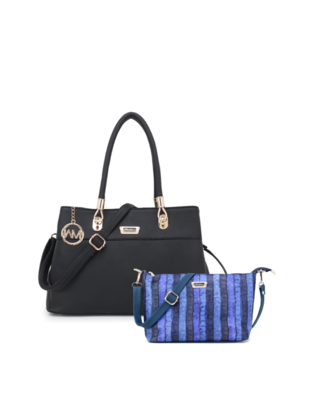 

WOMEN MARKS Black Solid Sling Bag