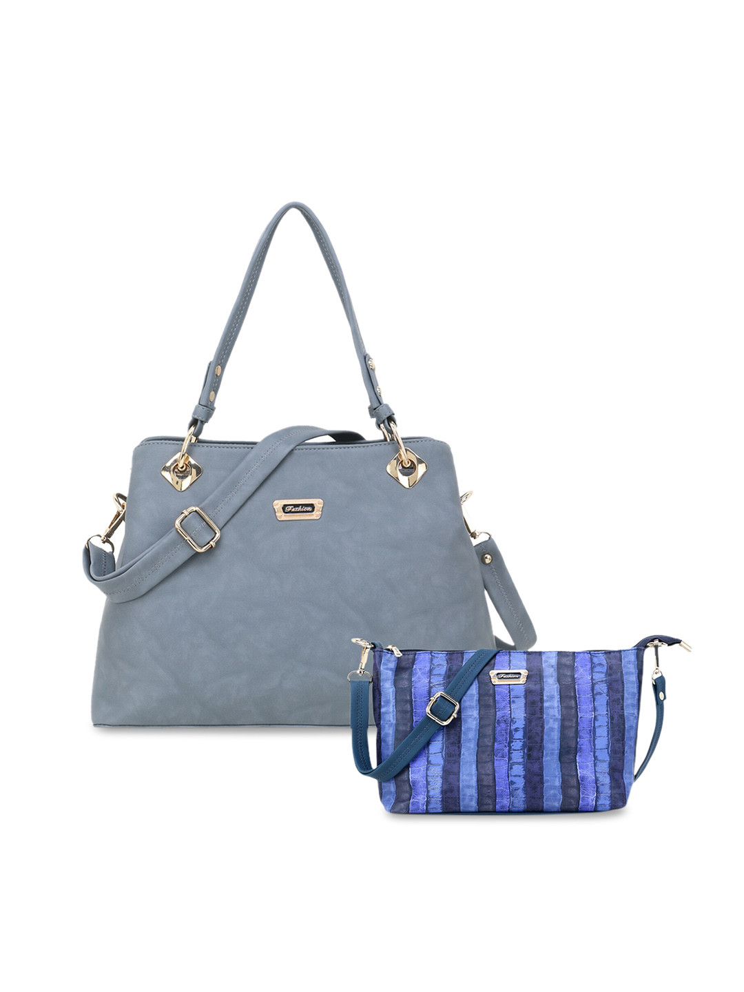 

WOMEN MARKS Grey Solid Shoulder Bag