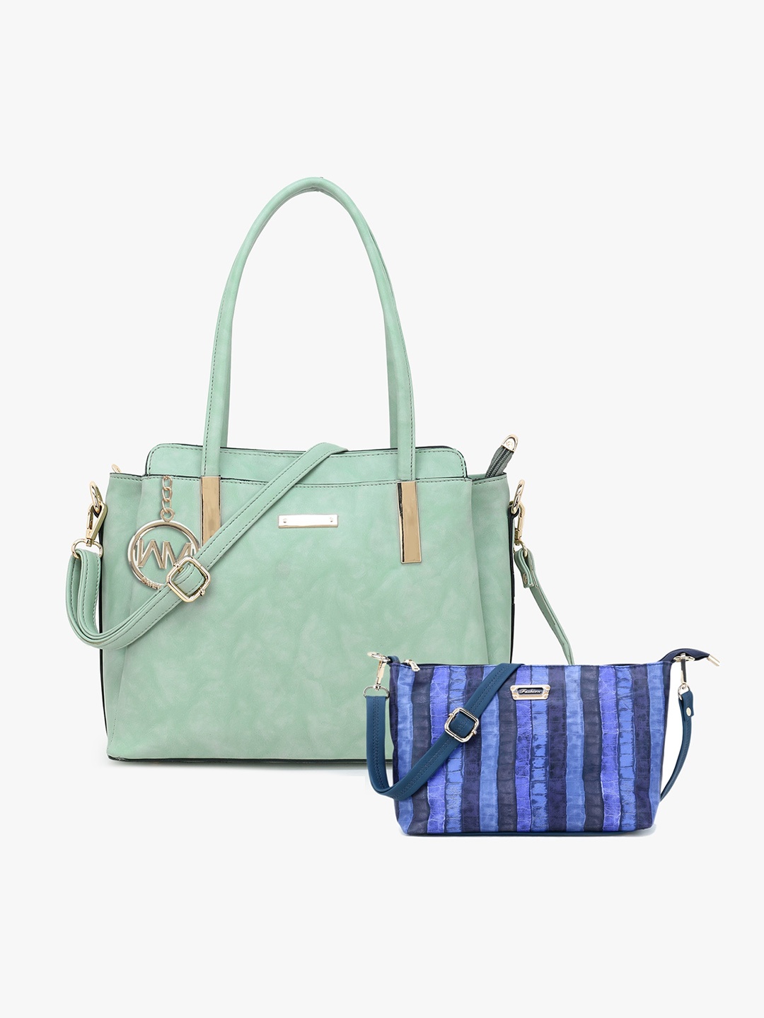 

WOMEN MARKS Green Solid Shoulder Bag