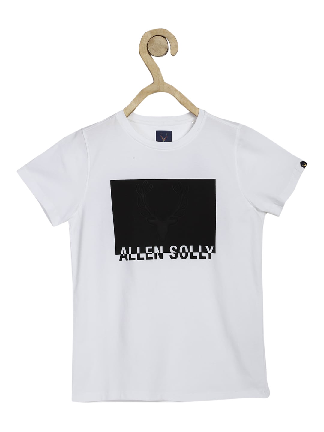 

Allen Solly Junior Boys White Printed Round Neck T-shirt