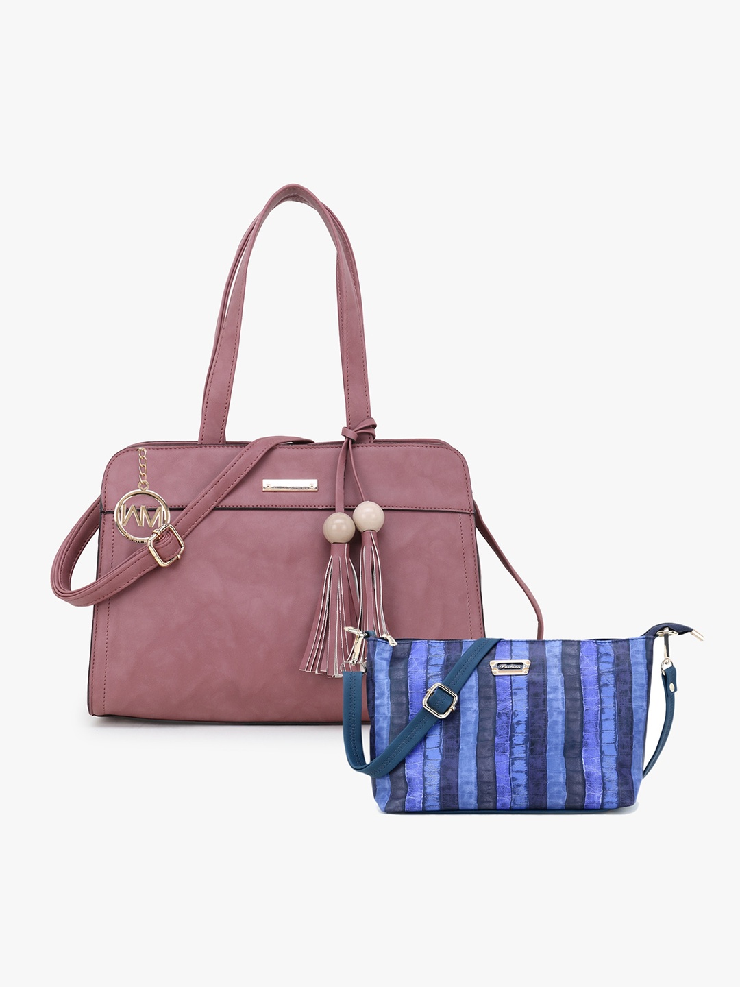 

WOMEN MARKS Pink Solid Shoulder Bag