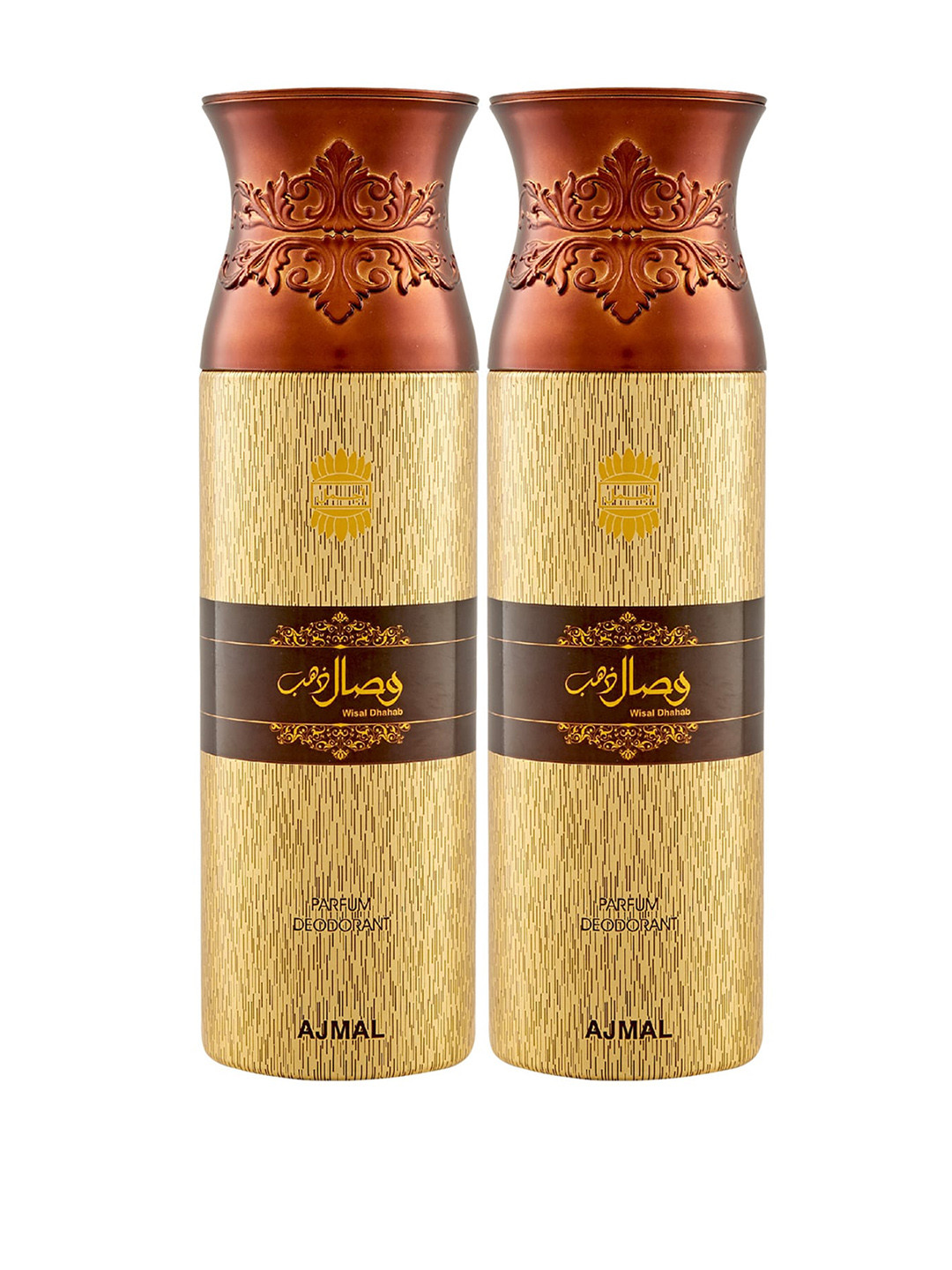 

Ajmal Unisex Set of 2Wisal Dhahab Deodorant&Wisal Dhahab Deodorant, Multi
