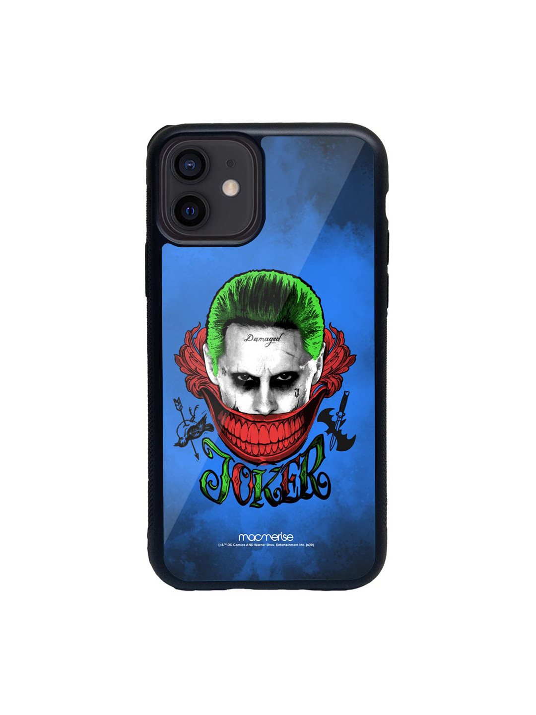 

Macmerise Blue & Green Damaged Joker Glass iPhone 12 Phone Case
