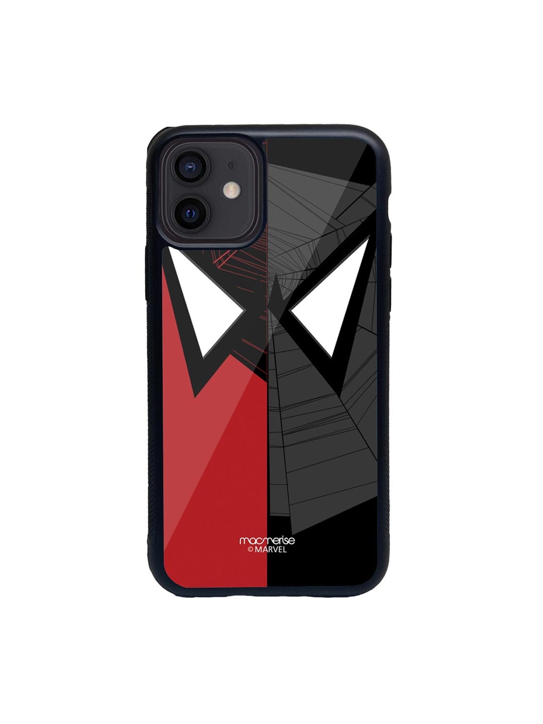 

macmerise Multicoloured Spiderman iPhone 12 Back Case, Multi