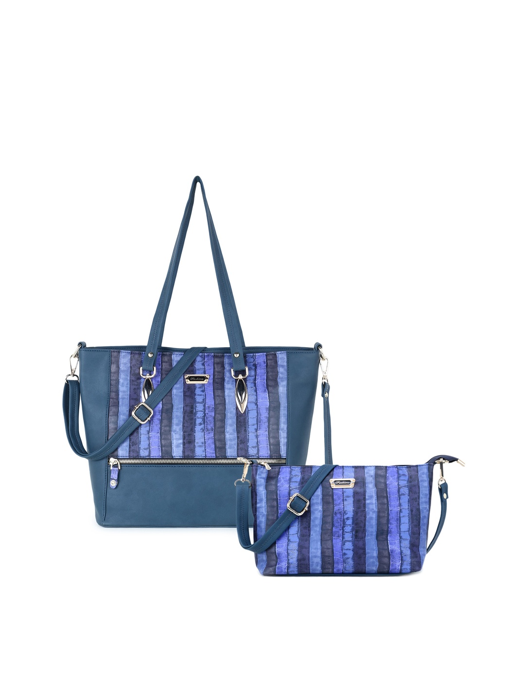 

WOMEN MARKS Combo of 2 Handbags, Blue