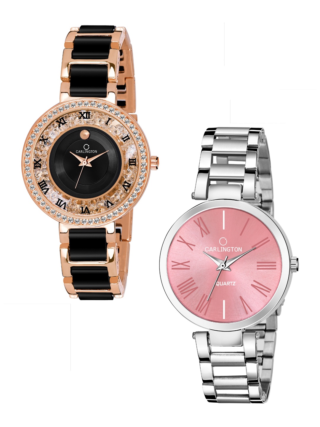 

CARLINGTON Women Multicoloured Analogue Watch, Multi