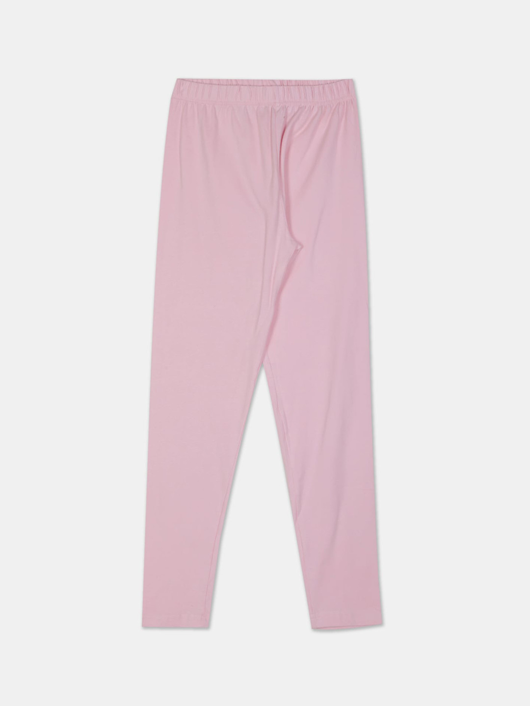 

Cherokee Girls Pink Solid Ankle-Length Leggings