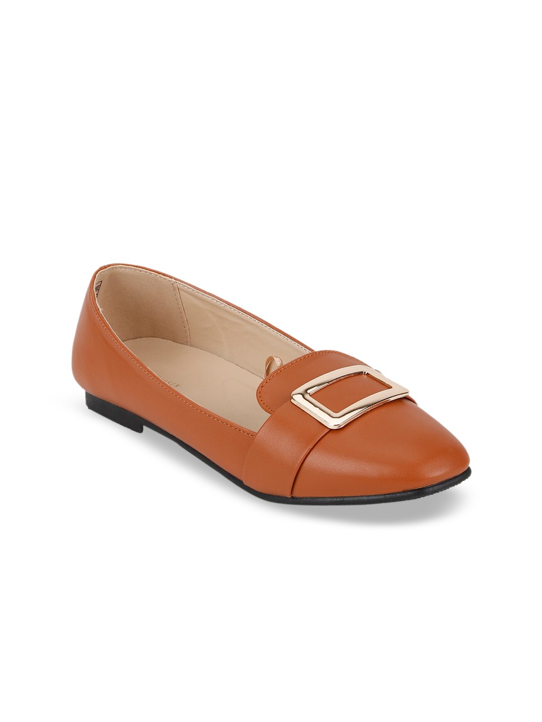 

Van Heusen Woman Brown PU Loafers