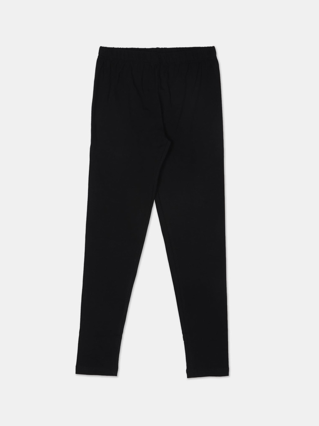 

Cherokee Girls Black Solid Ankle-Length Leggings