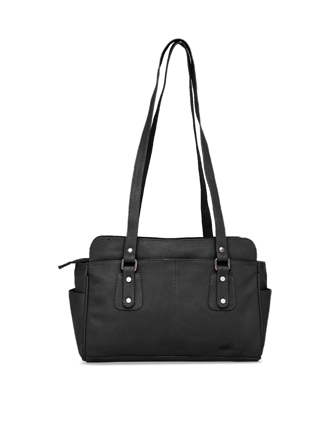

WildHorn Black Textured Shoulder Bag