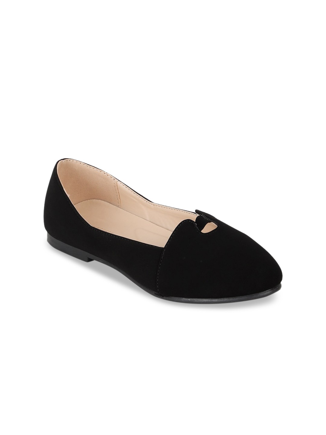 

Van Heusen Woman Black PU Loafers
