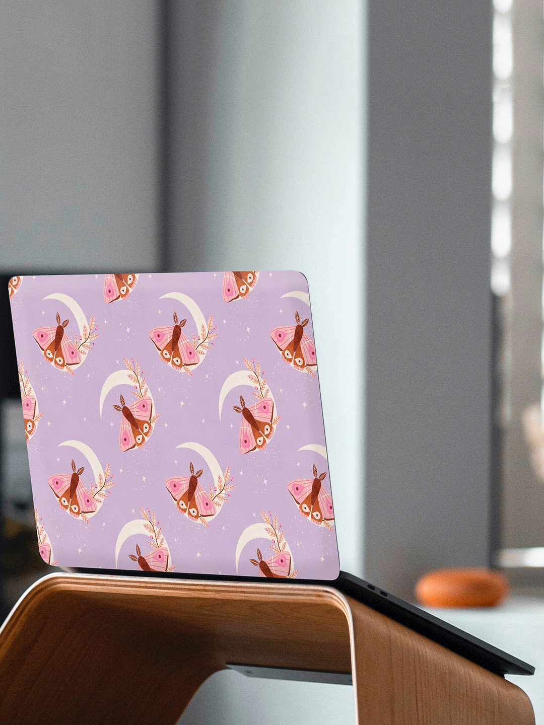 

happywagon Mystic Moth Laptop Skin, Mauve