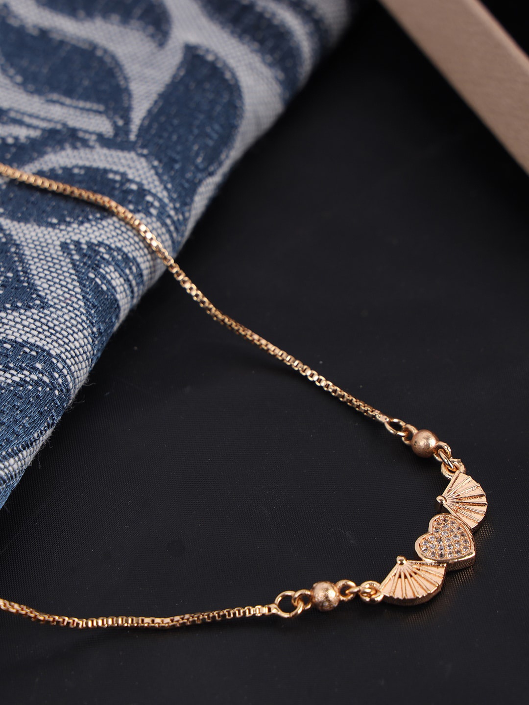 ANIKAS CREATION Gold Plated Mangalsutra