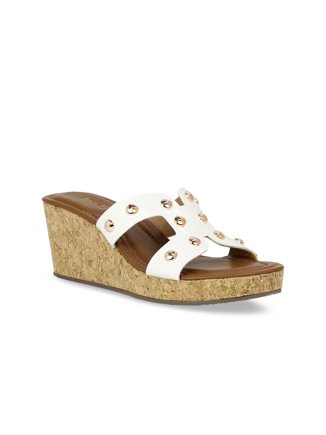 

Inc 5 Women White Solid Sandals